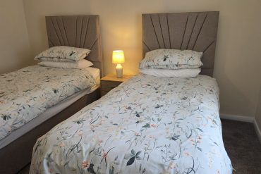 Ground floor twin beds